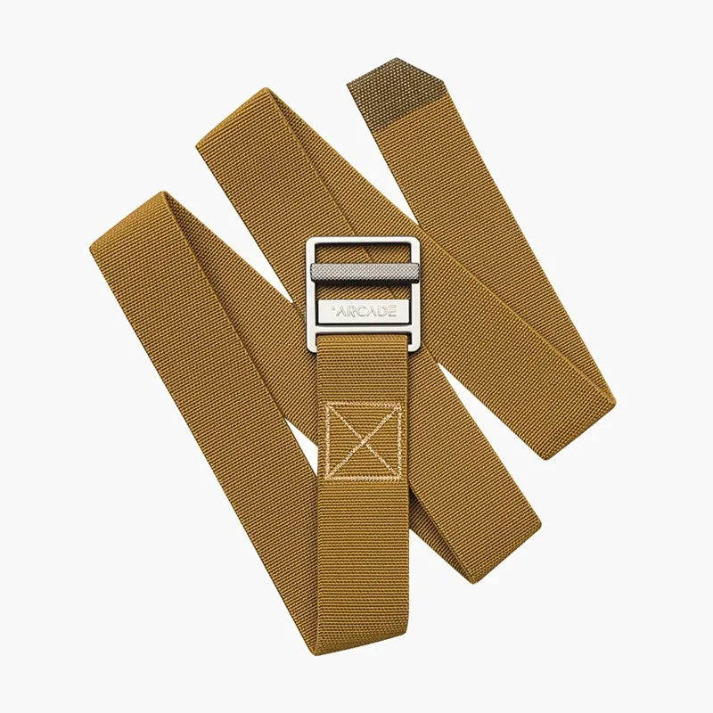 Arcade Utility Guide Belt Metal Brown